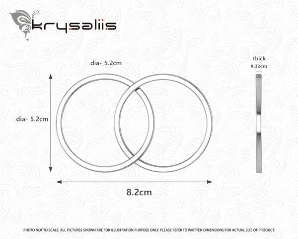 Krysaliis Sterling Silver Teether Rattle -  2 Ring
