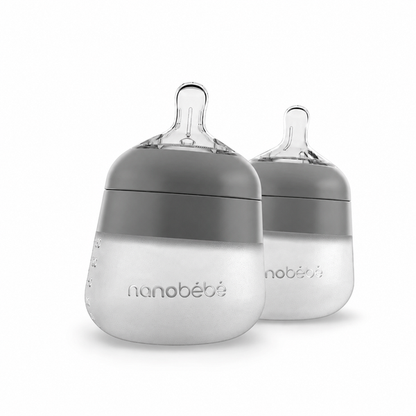 Nanobébé Flexy Silicone Baby Bottle 5oz