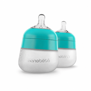 Nanobébé Flexy Silicone Baby Bottle 5oz