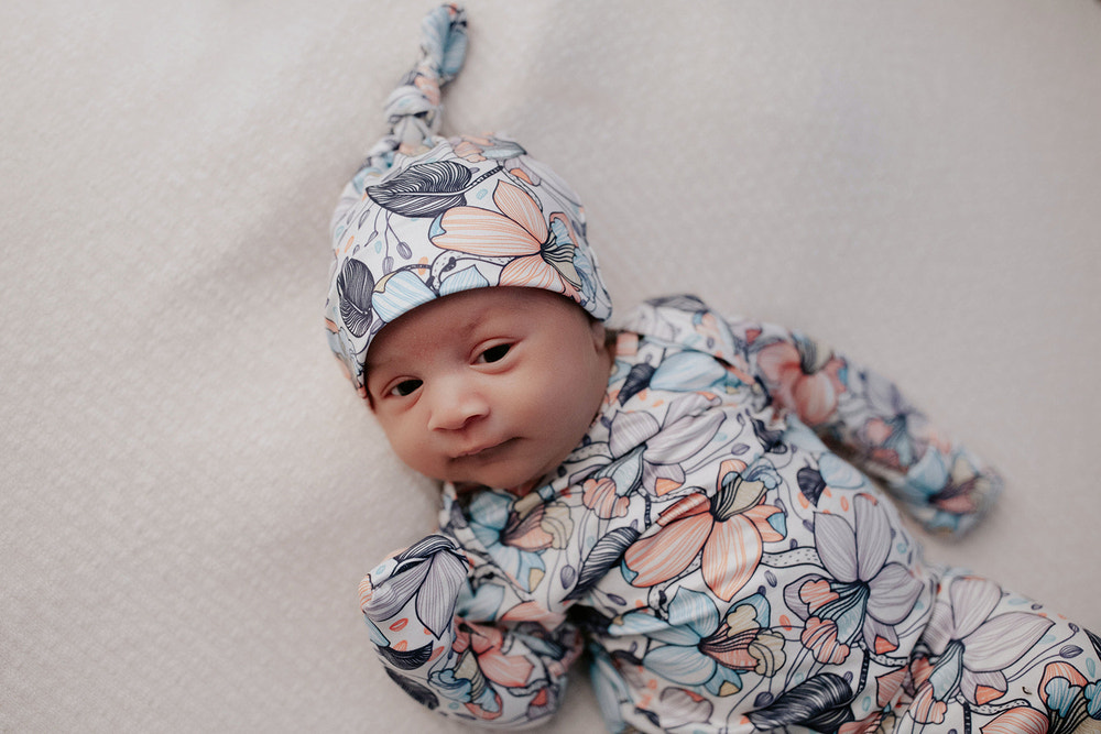Flower Bloom Newborn Hat