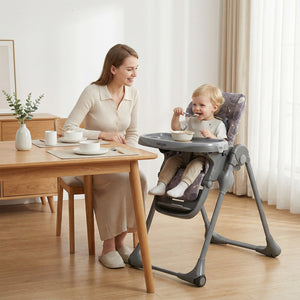 Folable High Chair with Detachable Cushion and High Chair for Babies and Toddlers