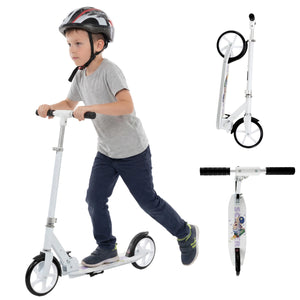Folding Aluminum Alloy Scooter with 3 Adjustable Heights for Kids