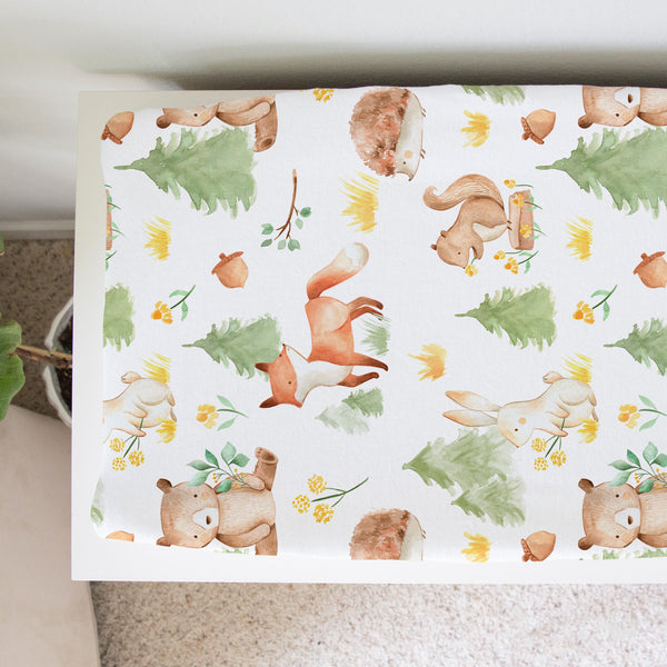 Changing Pad Cover - Forest Friends