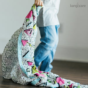 Kanga Care Bamboo Muslin Blanket - Baby: Radical (reversible)