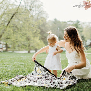 Kanga Care Bamboo Muslin Blanket - Baby: Unity (reversible)