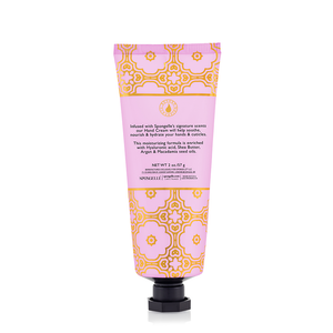 French Lavender hand cream in a stylish container, showcasing its soothing texture and elegant design from angle 4.