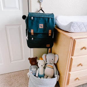 The Kaitlyn - Premium Canvas Diaper Backpack