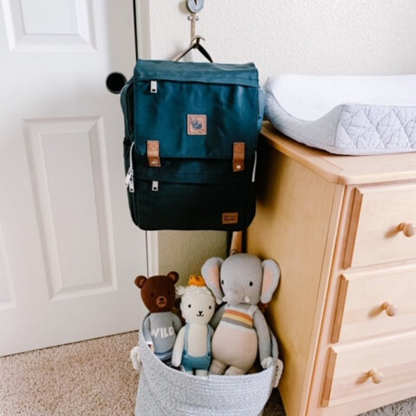 The Kaitlyn - Premium Canvas Diaper Backpack