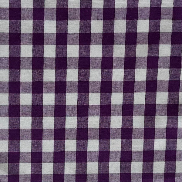 Gingham Fabric Square