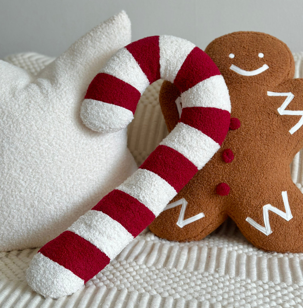 Mr. Gingerbread Pillow
