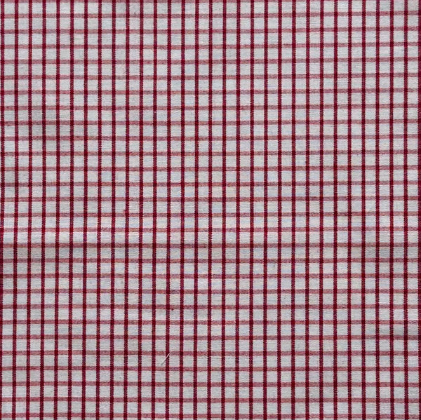 Windowpane Fabric Square