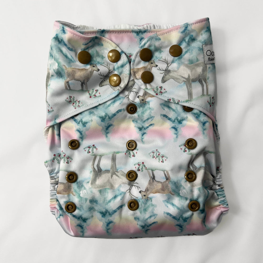 Cloth Diaper Cover - Sunset Serenity