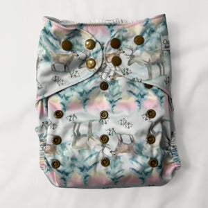 Cloth Diaper Cover - Sunset Serenity - MOOGCO Baby
