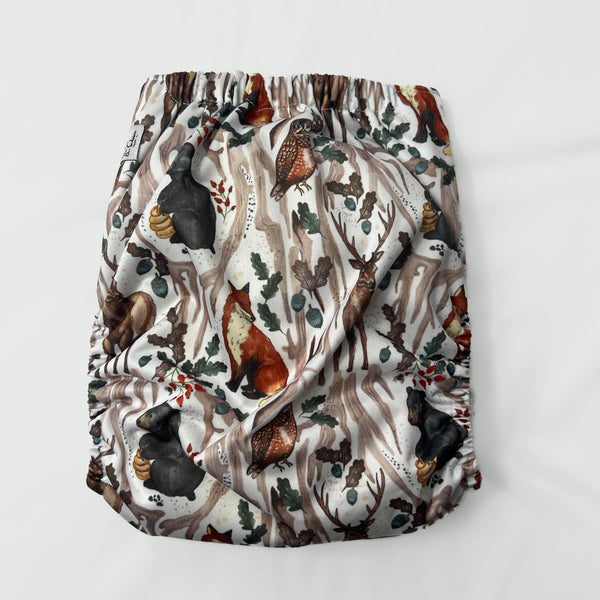 Cloth Diaper Cover - Woodland Whimsy