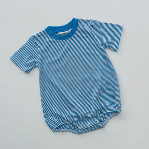 Knit Stripe Short Sleeve T-Shirt Bubble - PASTEL Colors
