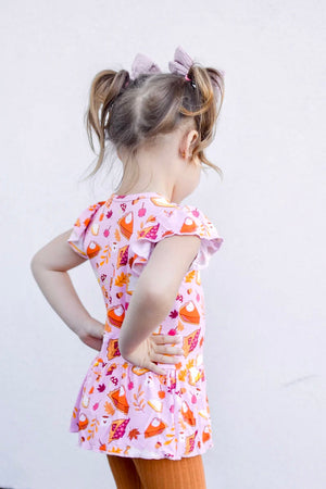 Bodysuit Twirl Dress - Sweet As Pie