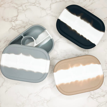 Dip Dye Hayden Bento Box for babies, perfect for food storage and on-the-go meals.