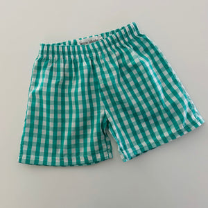 Gingham Shorts