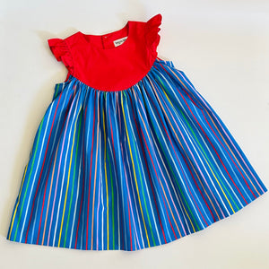 EMMY DRESS--School Stripes