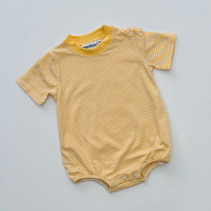 Knit Stripe Short Sleeve T-Shirt Bubble - PASTEL Colors
