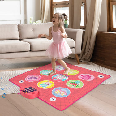 Fun Dance Mat for Kids Dance Pad Game Toy - Sturdy Build