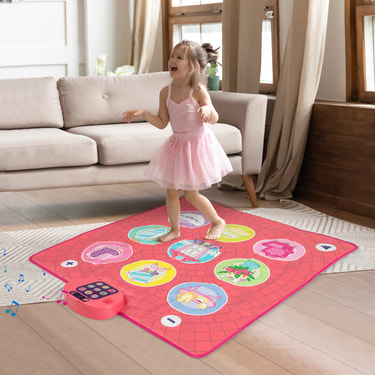 Fun Dance Mat for Kids Dance Pad Game Toy - Sturdy Build