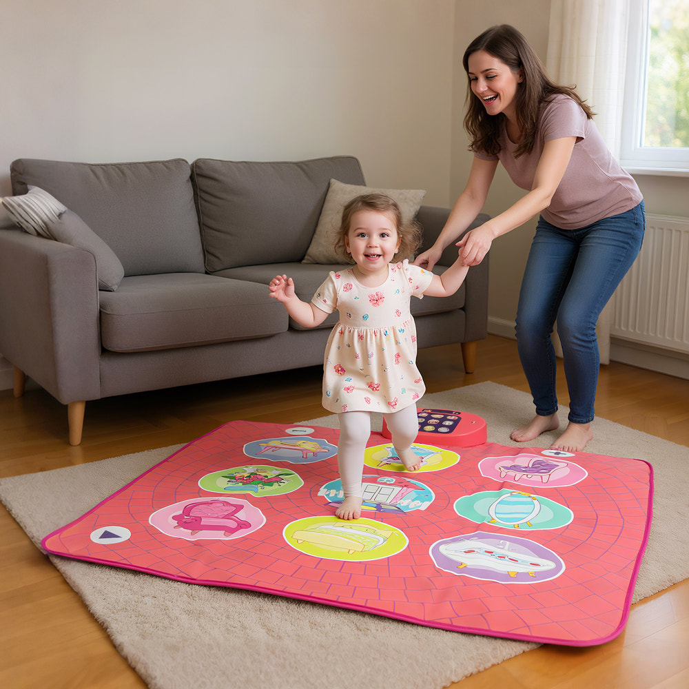 Fun Dance Mat for Kids Dance Pad Game Toy - Sturdy Build