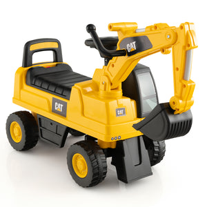 Licensed Caterpillar Kids Ride-On Digger - Educational