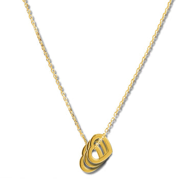 Mysha Triple Heart of Purity Pendant