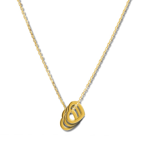 Mysha Triple Heart of Purity Pendant