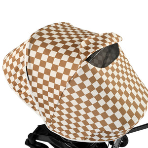 G5 Stroller Canopy in Chestnut Check