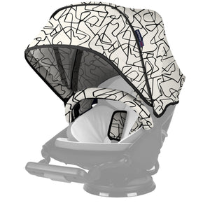 G5 Stroller Canopy in Squiggle