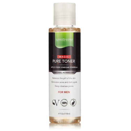 Organic ACV toner with witch hazel for babies, promoting gentle skin care and natural nourishment. Angle 3 view.