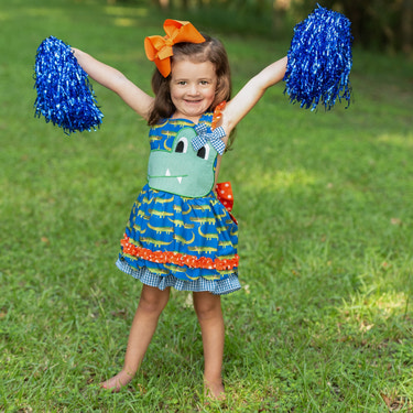 Gator Dress - MOOGCO Baby