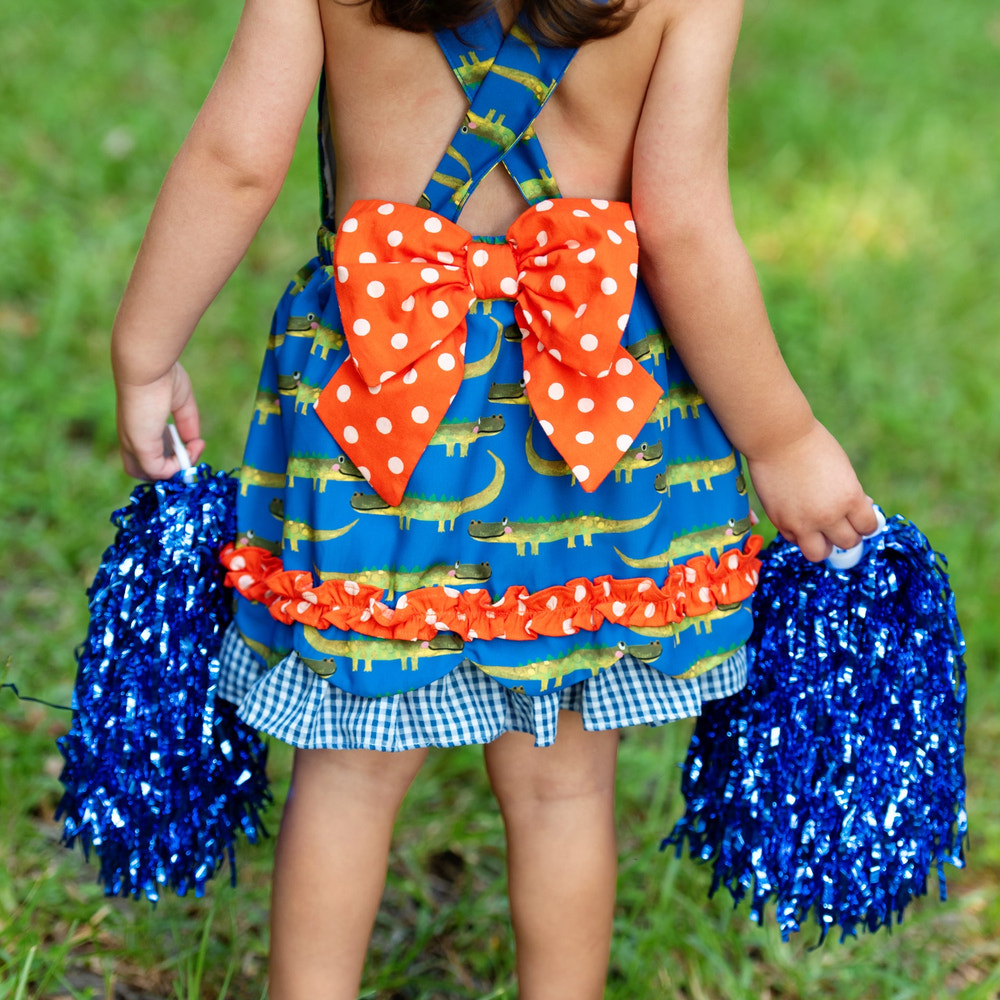 Gator Dress - MOOGCO Baby