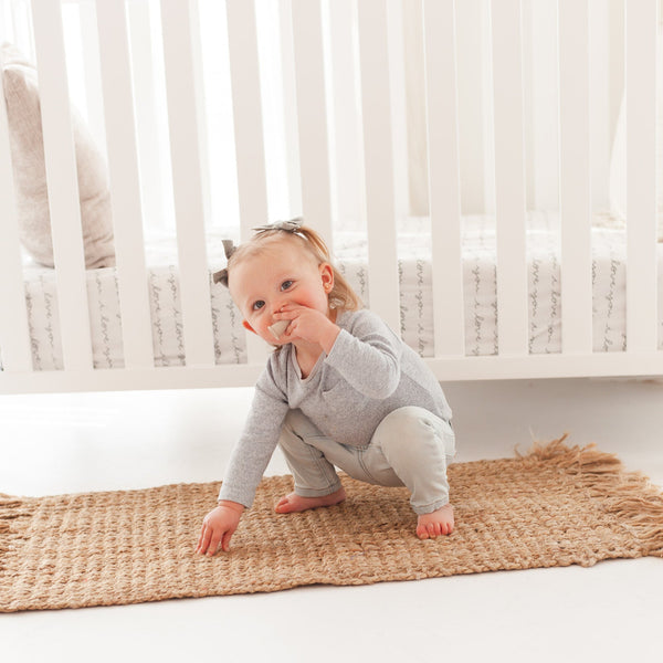 Neutral finger toothbrushes for babies, designed for gentle oral care and easy grip. Angle 4 view.