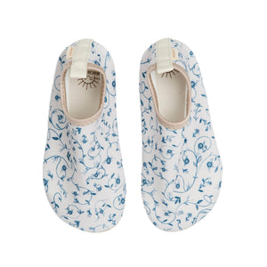 Scandi Floral baby swim shoes for stylish water fun, perfect for little ones at the beach or pool.