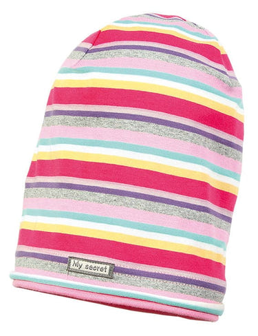 "Girls Evita Beanie Hat - Stylish and cozy accessory for little ones."