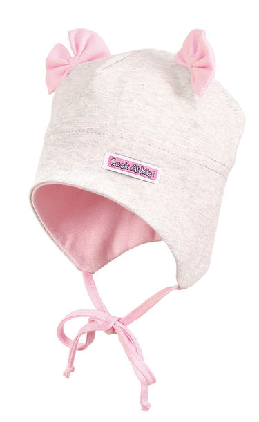 Girls Hat Helenka - stylish beanie for infants, perfect for warmth and fashion. Ideal for any baby girl's outfit.