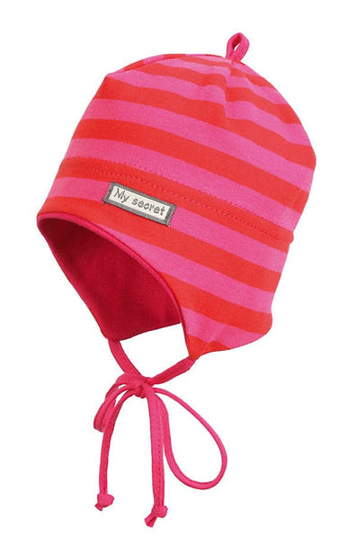 "Marysia girls' beanie hat in soft fabric, perfect for stylish warmth and comfort."