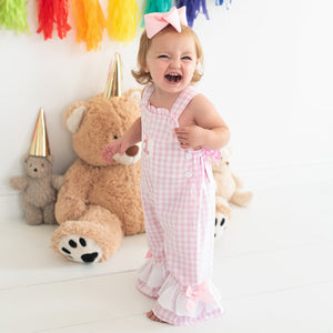 Girls Smocked First Birthday Longall