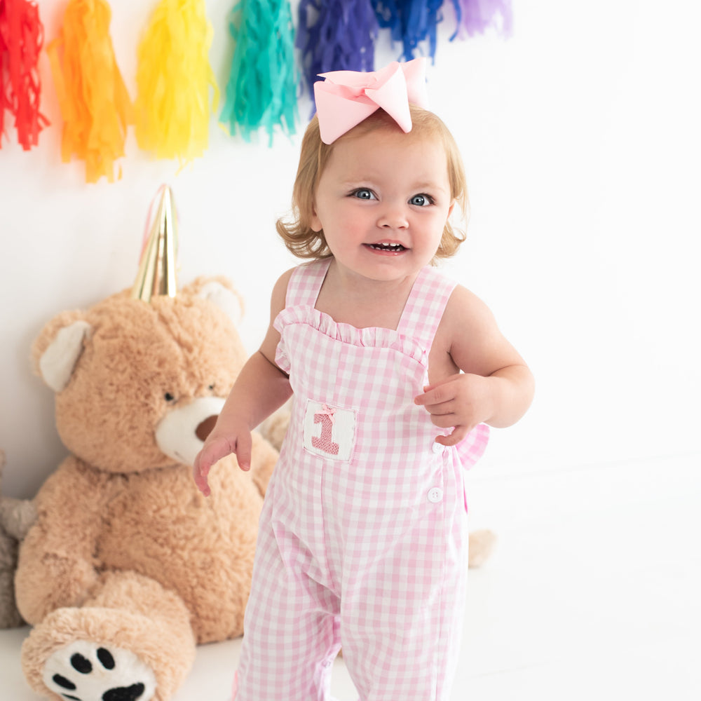 Girls Smocked First Birthday Longall