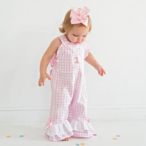 Girls Smocked First Birthday Longall