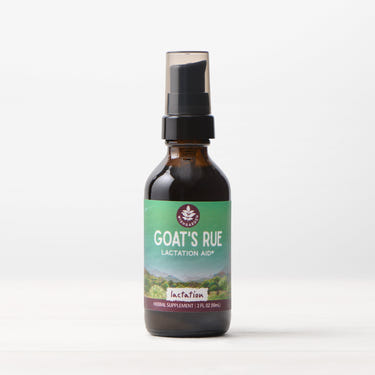 Goat's Rue Lactation Aid for postpartum support, promoting healthy milk production for breastfeeding mothers.