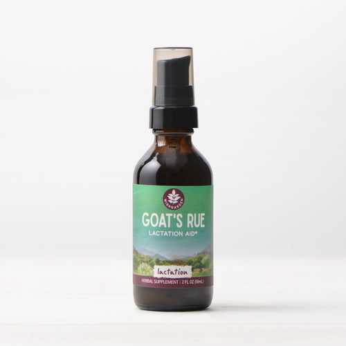 Goat's Rue Lactation Aid for postpartum support, promoting healthy milk production for breastfeeding mothers.