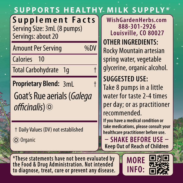Goat's Rue Lactation Aid