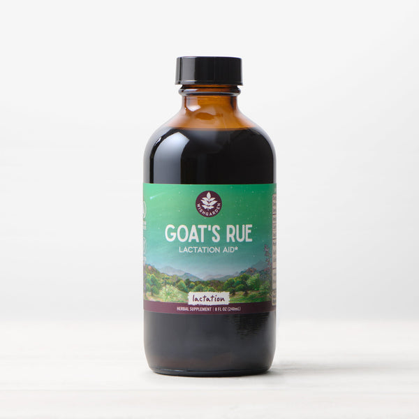 Goat's Rue Lactation Aid for postpartum support, shown from angle 3, promoting healthy breastfeeding.