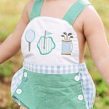 Par-Tee Golf Sunsuit - MOOGCO Baby