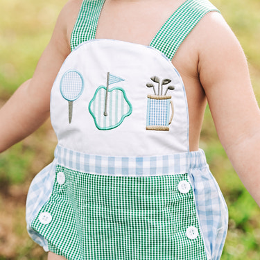 Par-Tee Golf Sunsuit - MOOGCO Baby