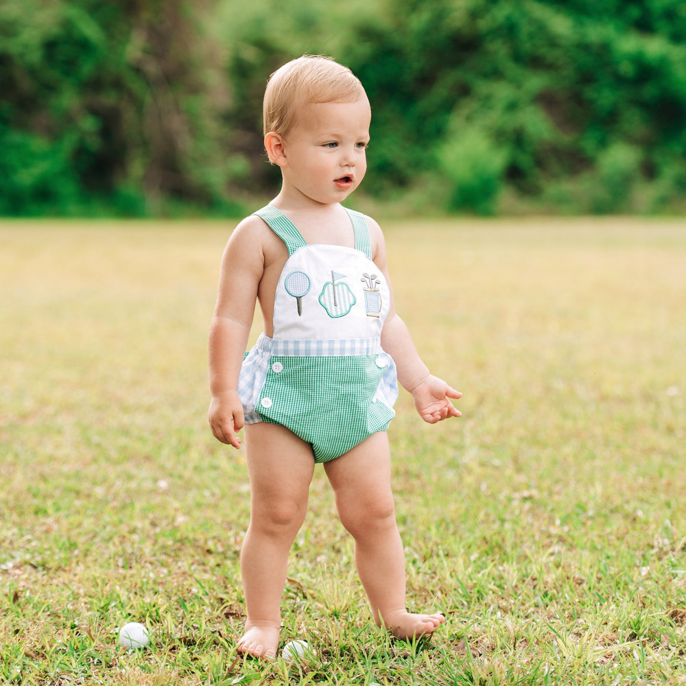 Par-Tee Golf Sunsuit - MOOGCO Baby